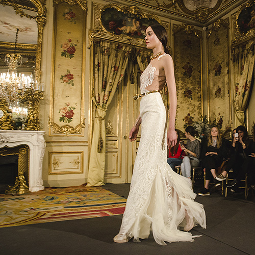 Cristina Pascual desfile en Atelier Couture