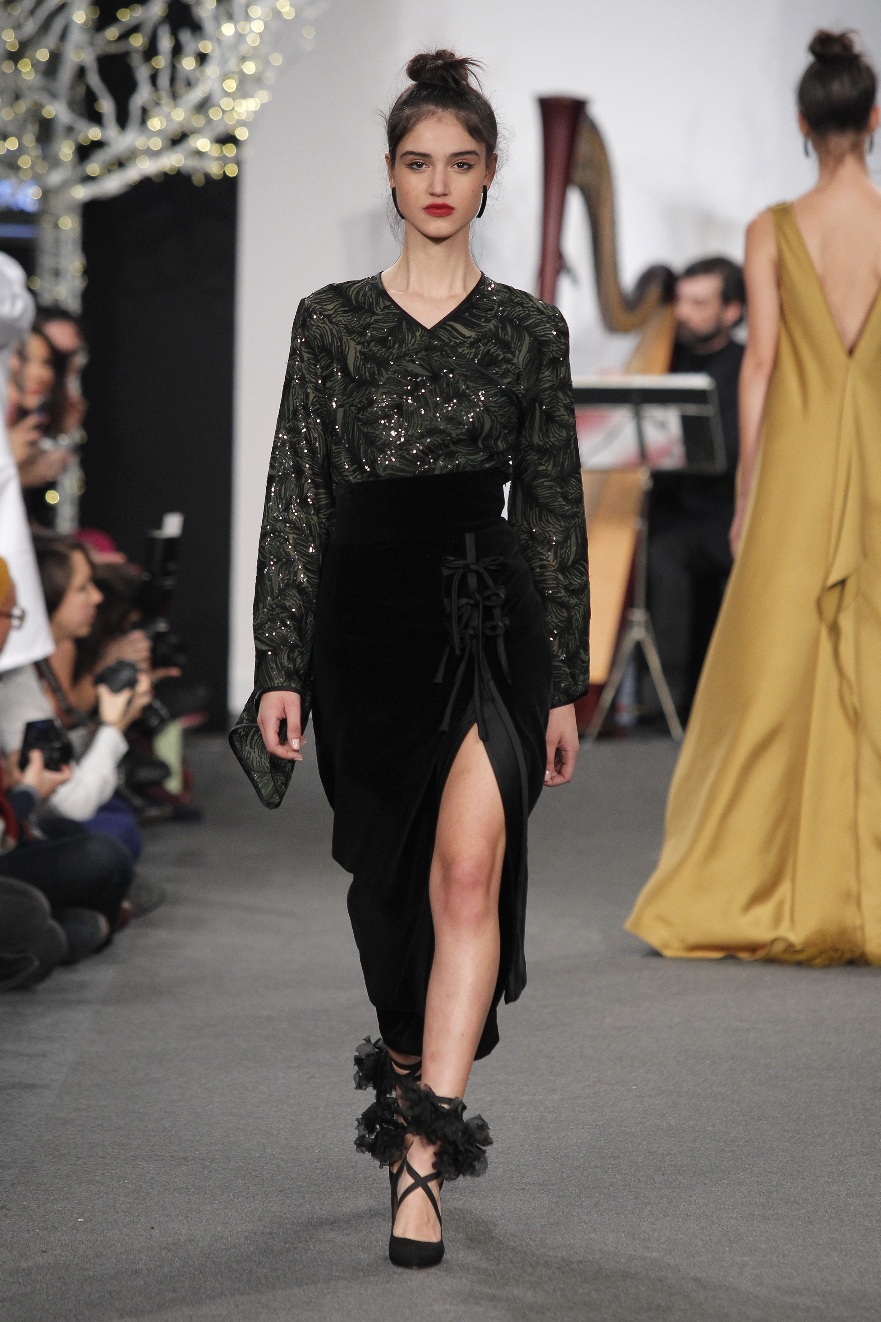 Isabel Núñez en Madrid Fashion SHOW WOMEN en febrero 2016