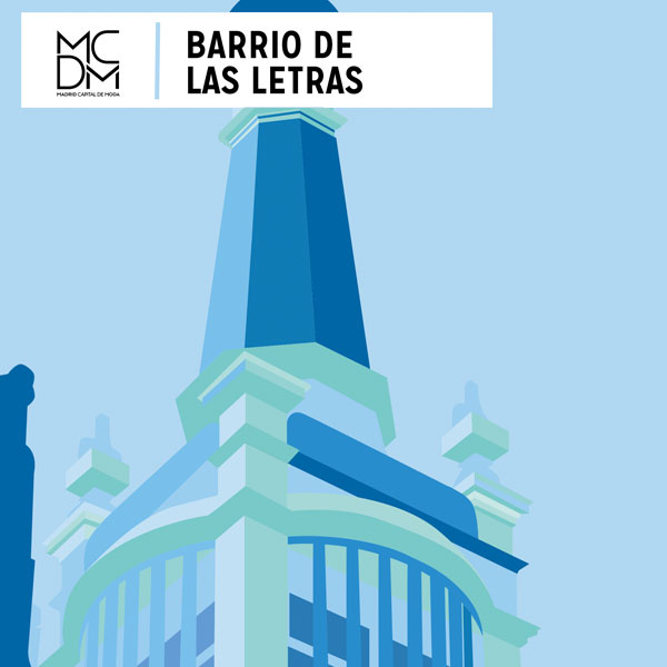 Logo barrio de las Letras