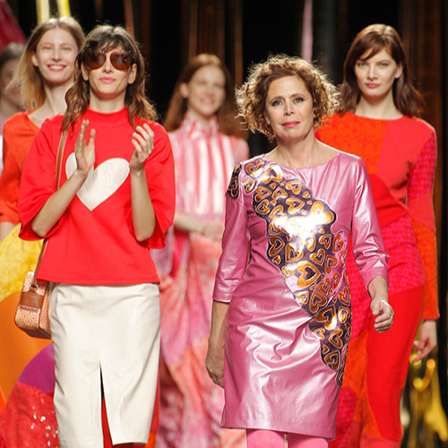 Desfile de la firma Agatha Ruiz de la Prada en la pasarela MBFWM