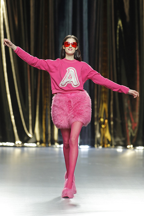 Desfile de la firma Agatha Ruiz de la Prada en la pasarela MBFWM Fall/Winter 2016- 2017, que tuvo lugar en el pabellón 14.1 de Ifema.