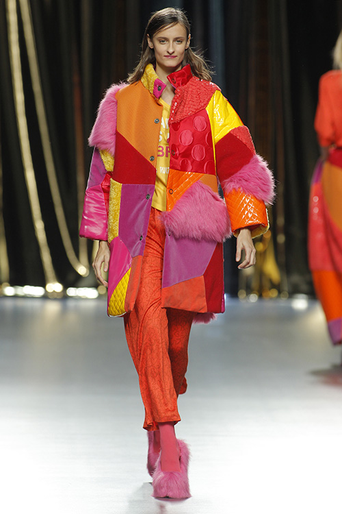 Desfile de la firma Agatha Ruiz de la Prada en la pasarela MBFWM Fall/Winter 2016- 2017, que tuvo lugar en el pabellón 14.1 de Ifema.