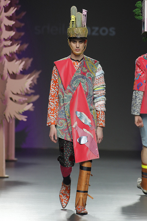 Desfile de la firma Sheila Pazos en la pasarela Samsung EGO Fall/Winter 2016- 2017, que tuvo lugar en el pabellón 14.1 de IFEMA, en Madrid.
