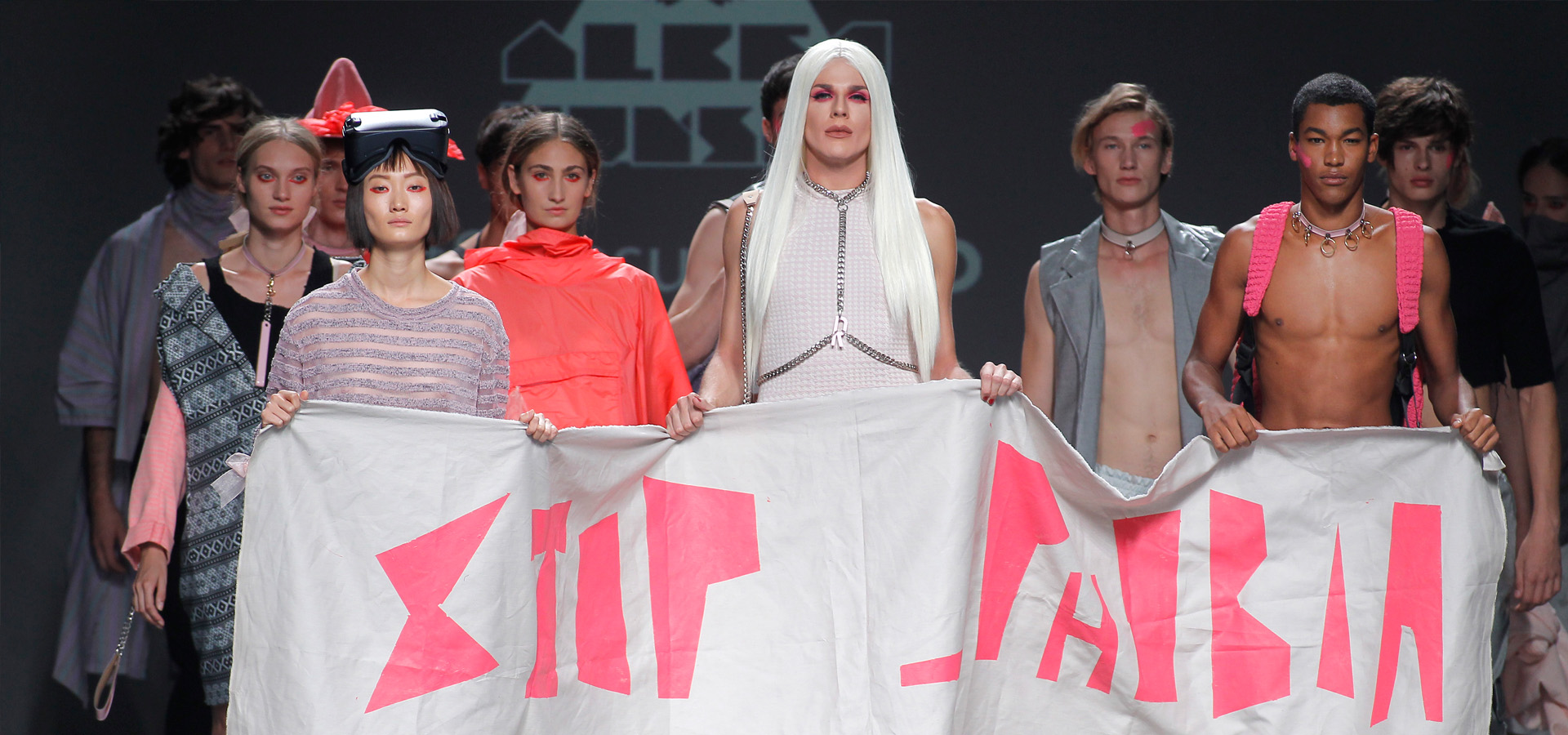 Modelos desfilando en MBFW Madrid