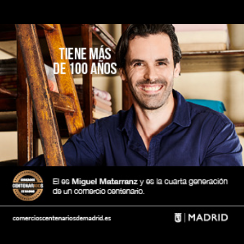 Cartela Comercios Centenarios de Madrid