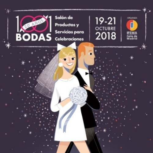 Cartel promocional 1001 Bodas Ifema