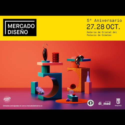 Cartel promocional Mercado de Diseño