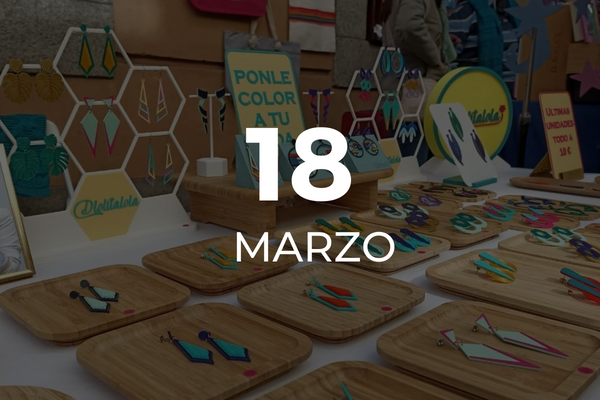 Puesto en el Mercado de las Ranas de la calle Huertas