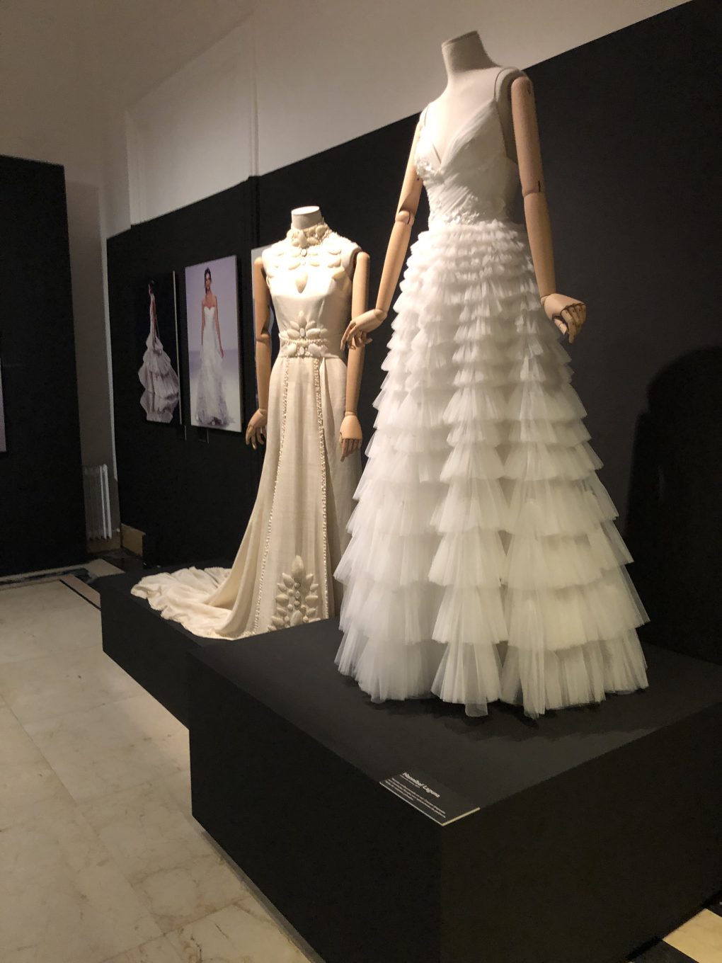 Maniquíes en exposición