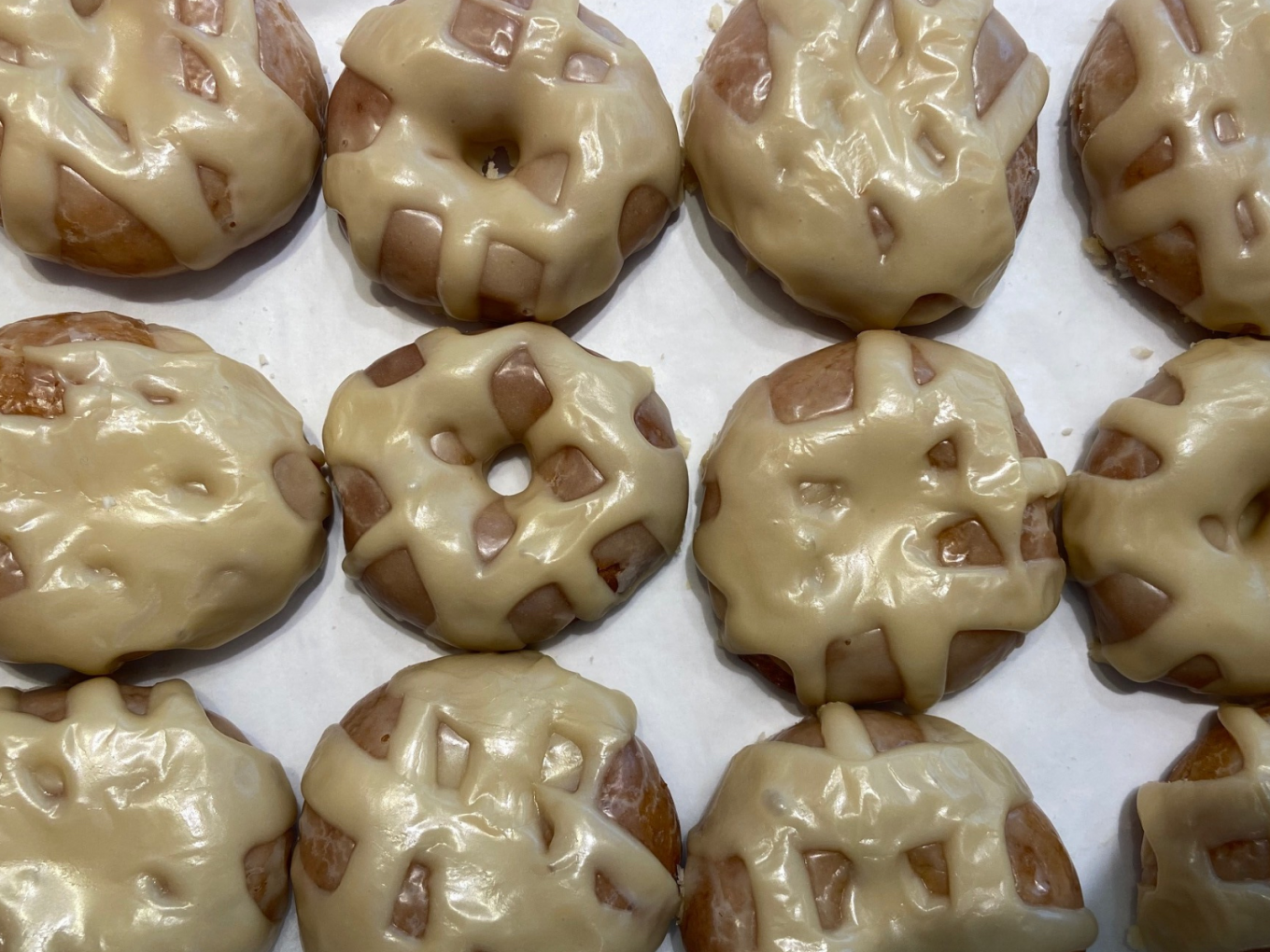 Rosquillas con recubrimiento