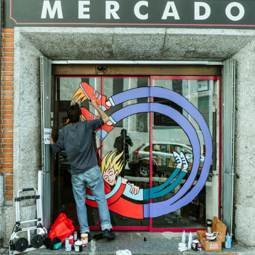 Puerta del Mercado de los Mostenses