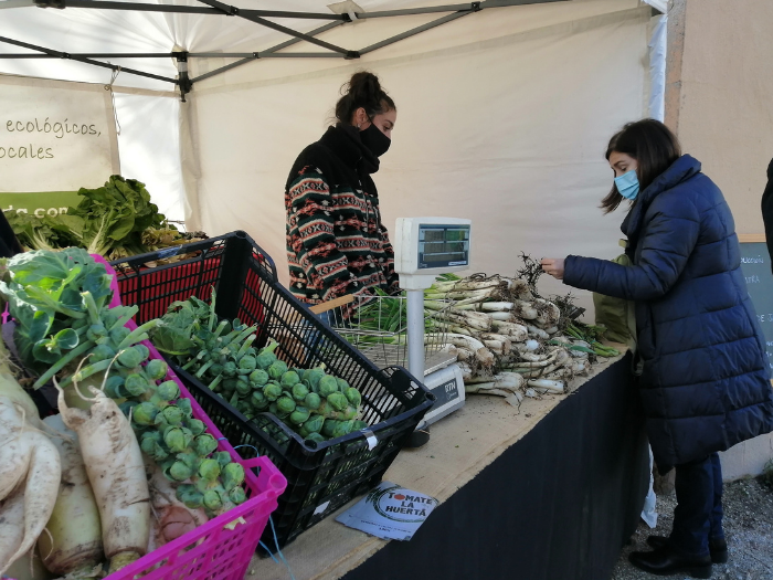 Stand del Mercado de Productores