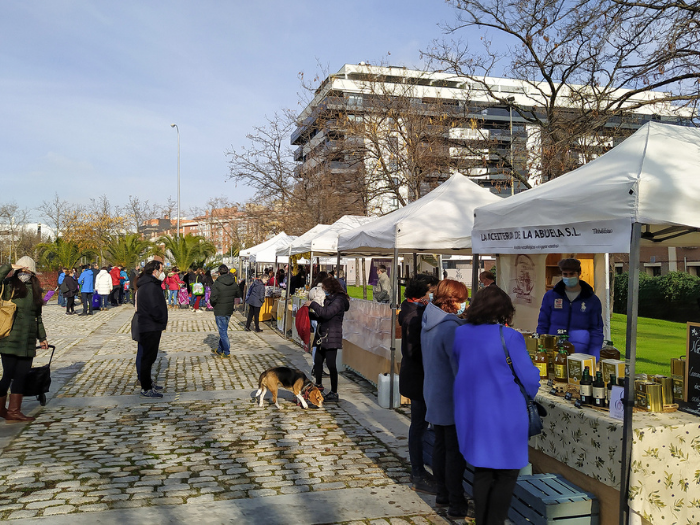 Stands del Mercado de Productores