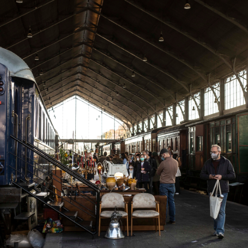 Plano general de la nave del Museo de Ferrocarril