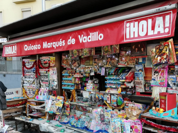 Quiosco de la calle Marqués de Vadillo