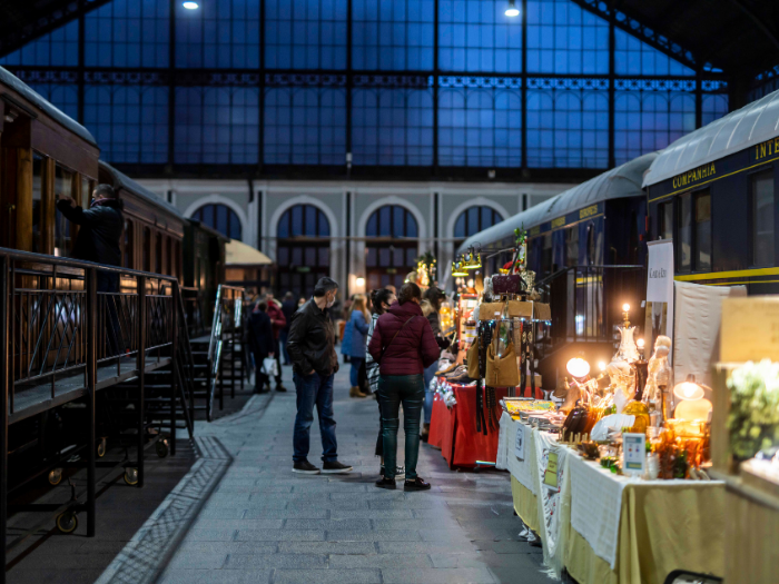 Plano general de los stands del Mercado de Motores