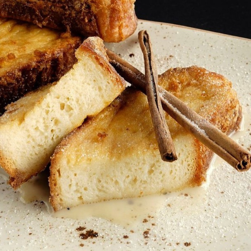 Torrijas con canela