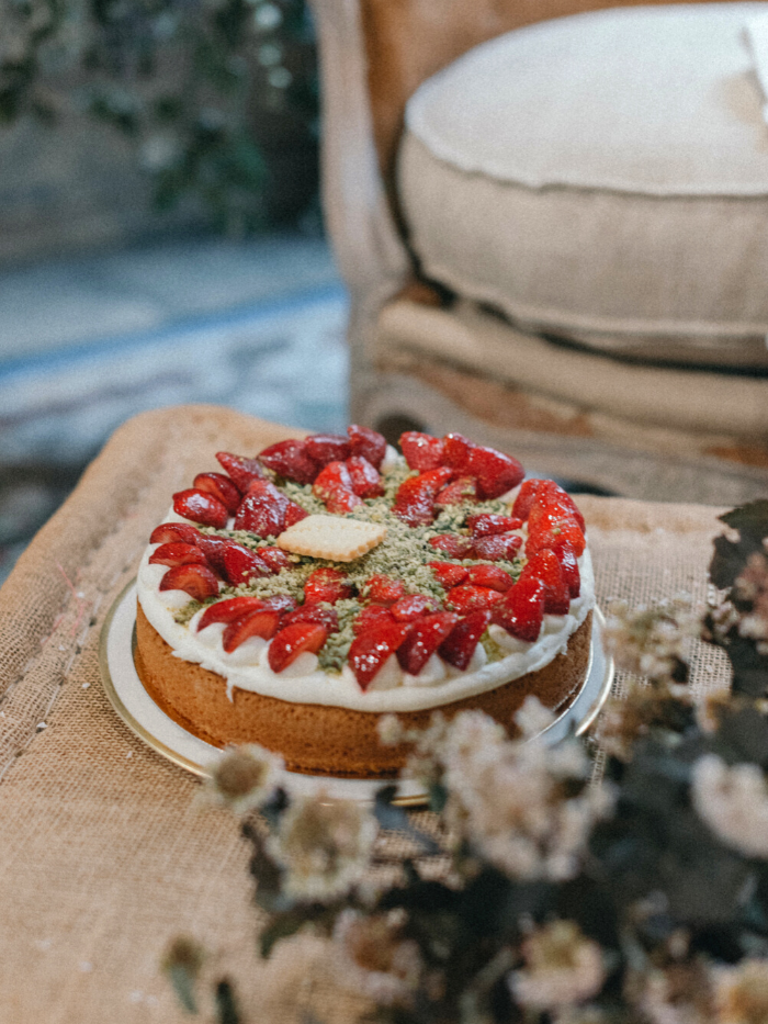 Tarta de fresas