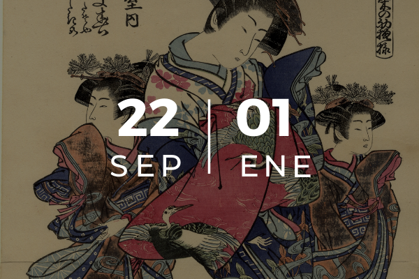 Pintura japonesa de geisha