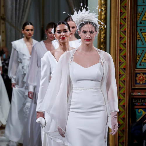 Desfile de moda nupcial en el Palacio de Santoña
