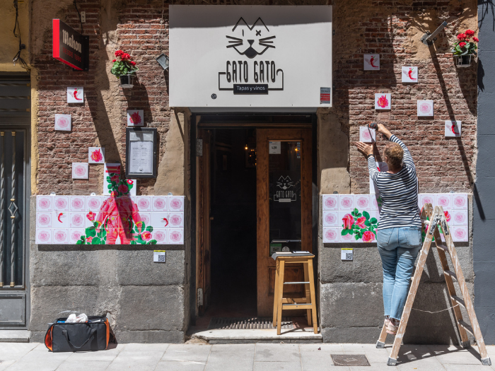 GATO GATO - Ángela Alonso Art - Calle Marqués de Toca 6