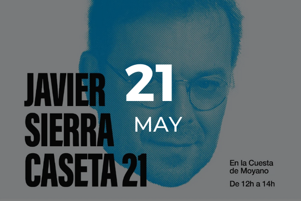 Cartela Oficial Firmas Finde con Javier Sierra