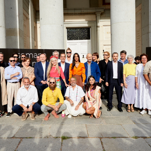 La vicealdesa Begoña Villacís con personalidades del mundo de la moda española