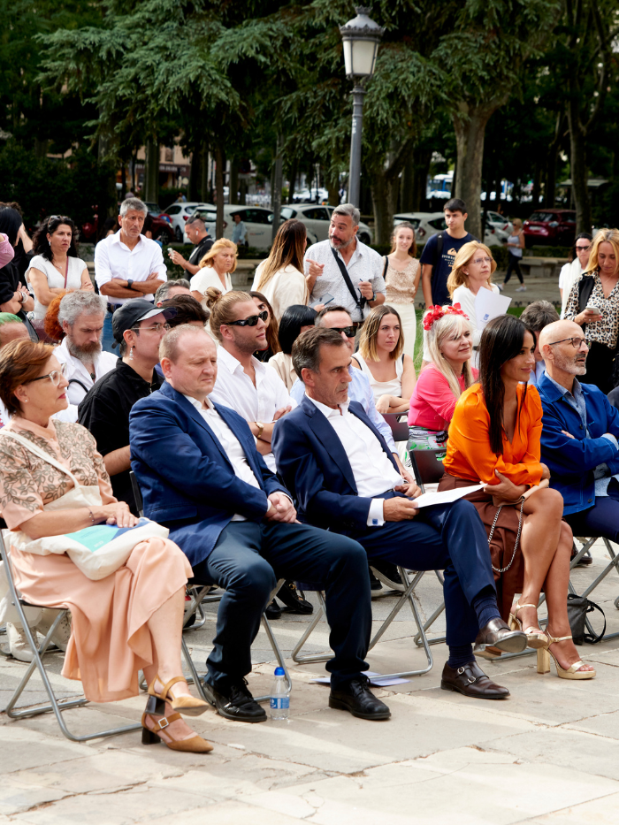 Público en la presentación de la Semana de la Moda de Madrid