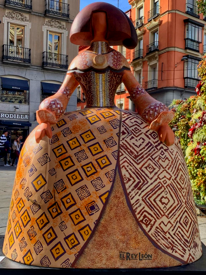 Menina El Rey León - Plaza de Callao