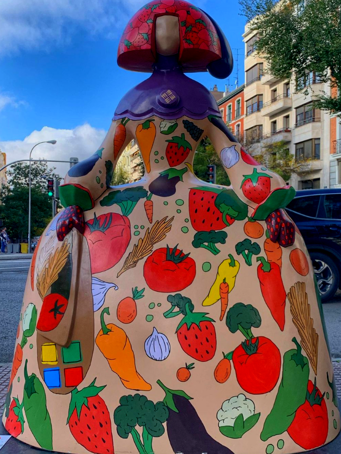 Menina Mercados de Madrid - La Huerta de la Esquina -UFV & José Rozalem, Mirto Paschalidis, Fernanda Osborne, María Albisu, Celia Beneytex y Josu Mardaras - Plaza de Chamberí