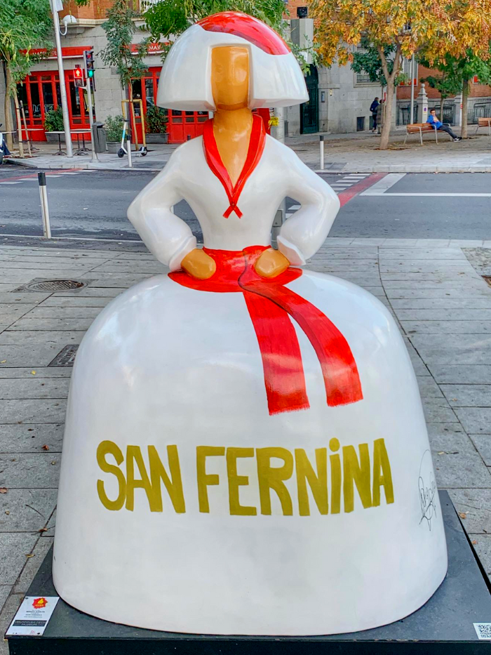 Menina San Fernina - Sergio García - Plaza del Marqués de Salamanca