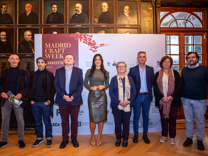 Begoña Villacís, Miguel Ángel Redondo y otros miembros del jurado de los Premios Craft Week