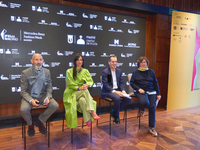 Rueda de prensa de la Semana de la Moda de Madrid en el Hotel Thompson