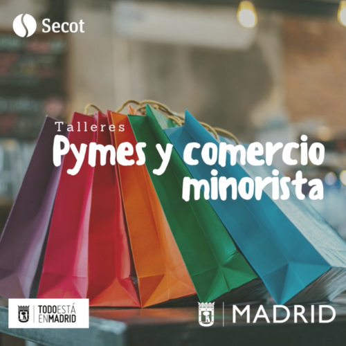Cartela oficial de los talleres de Pymes y comercio minorista de Secot y el Ayuntamiento de Madrid
