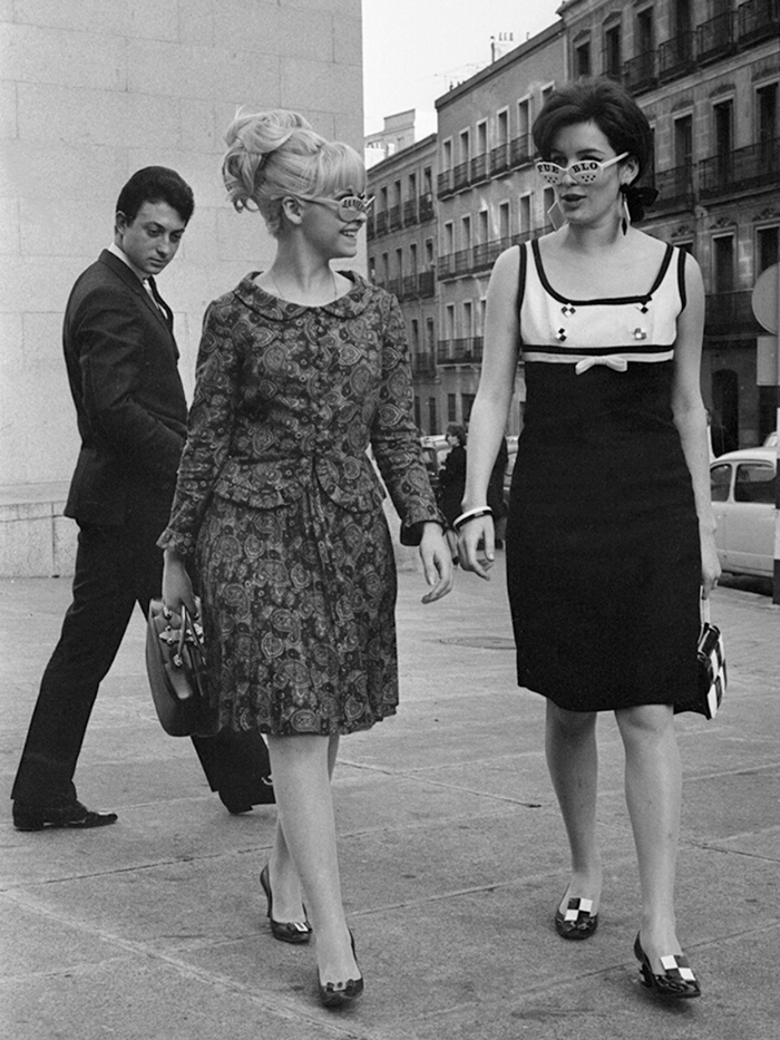 Modelos en Madrid durante los años 60