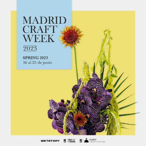 Cartela oficial de la edición de Primavera de Madrid Craft Week 2023