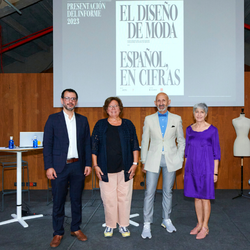 Presentación del Informe Diseño de Moda Español en Cifras