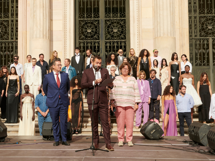 Evento inaugural de Madrid es Moda en el Museo Arqueológico de Madrid