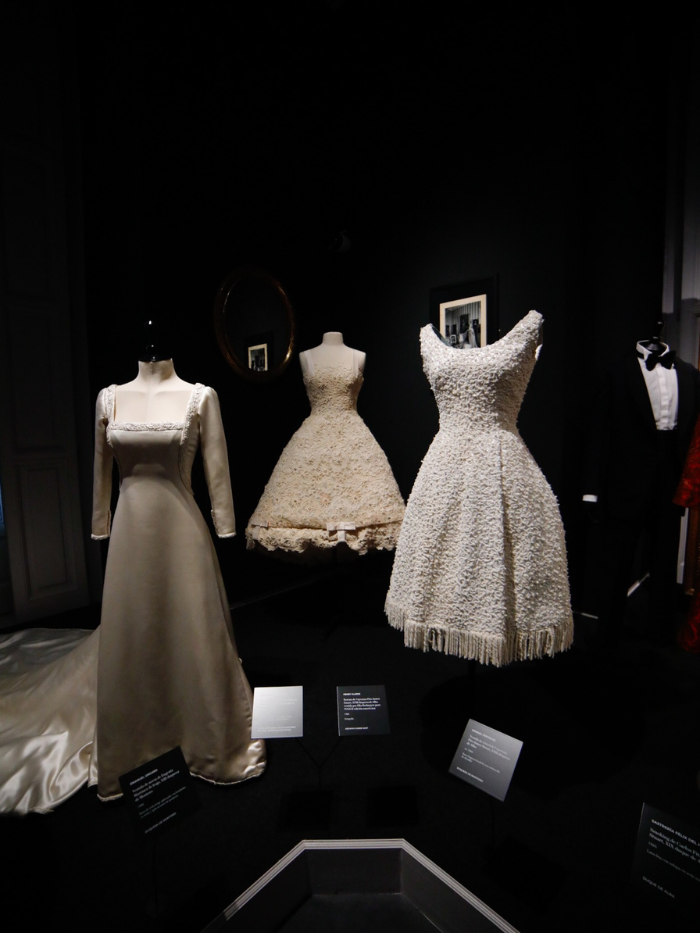 Sala del Palacio de Liria con la exposición de la Moda en la Casa de Alba