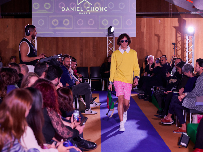 Desfile de Daniel Chong en Serrería Belga